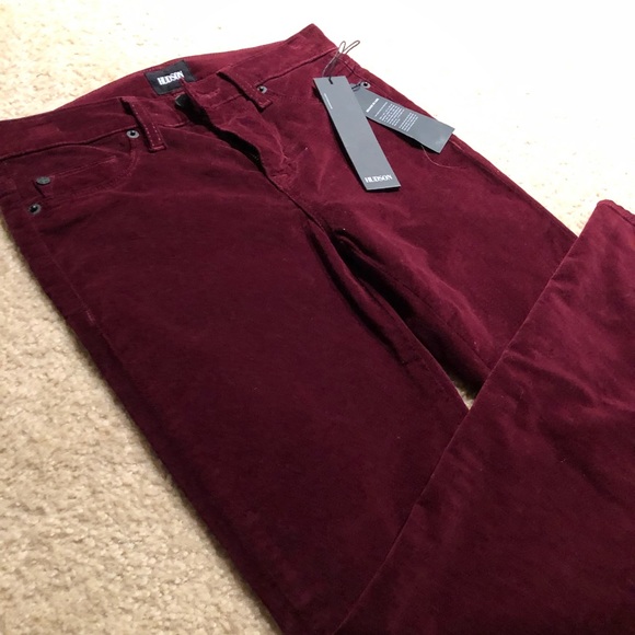 HUDSON Nico Velvet Midrise Skinny Jeans Sz 25 - Picture 4 of 6